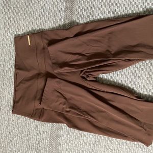 Whitney Simmons x Gymshark leggings in dandelion brown size small